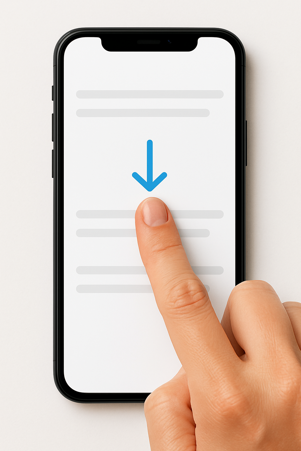 How to refresh the page after a ‘swipe down’ gesture on React Native (straightforwardly)