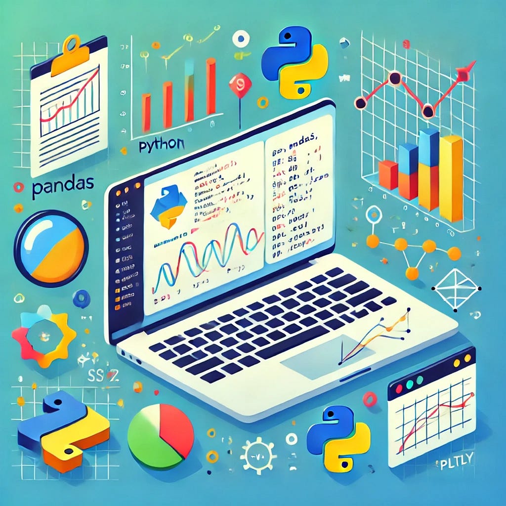 Data Analysis with Python: A Complete Guide to Using Pandas and Plotly ...