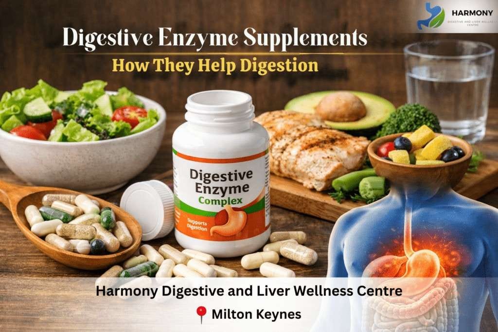 Digestive Enzyme Supplements and Healthy Eating Habits