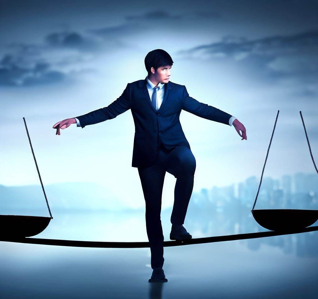 Your Leadership Intentions are a Delicate Balancing Act by Dave Frank