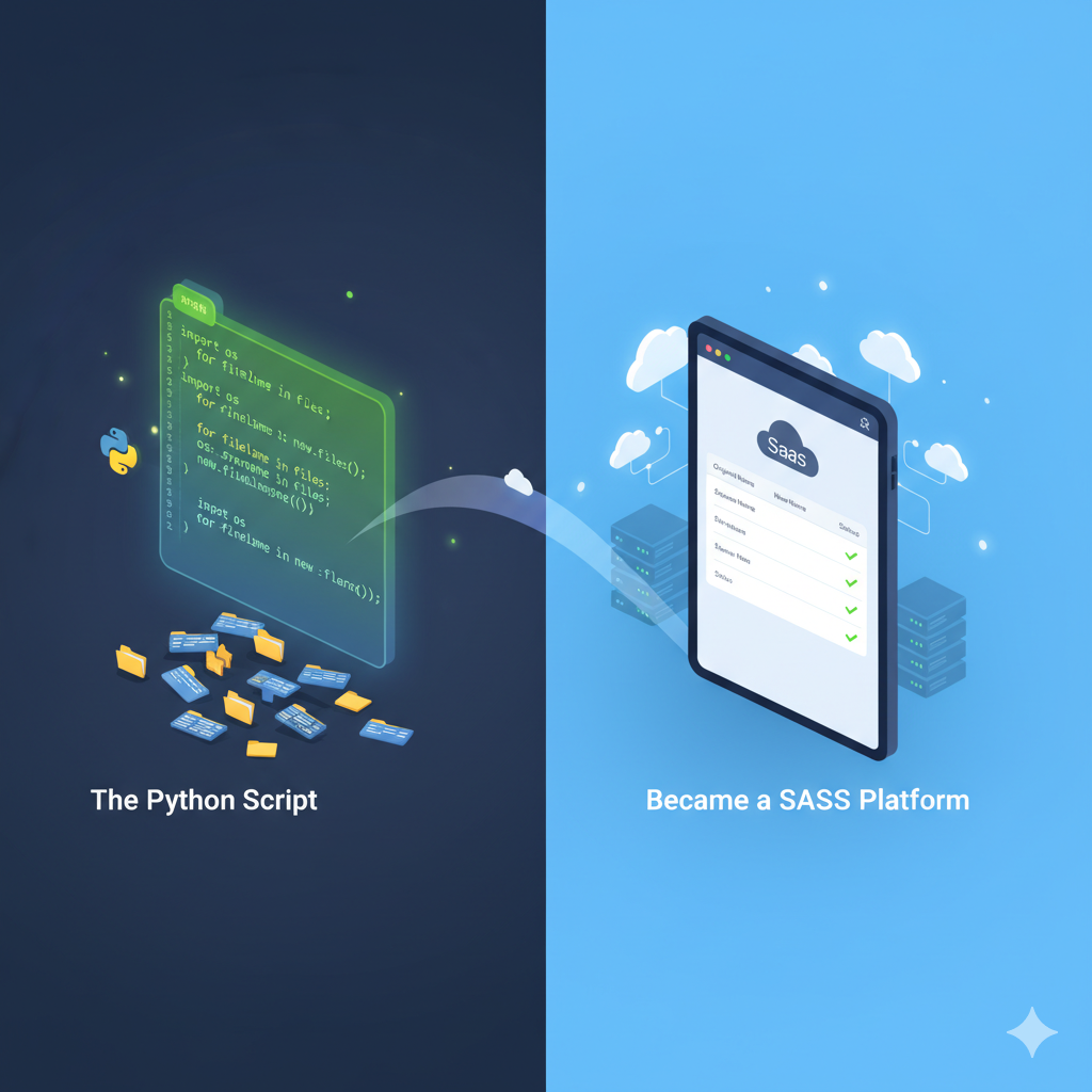 The Python Script I Wrote to Rename Files That Ended Up as a SaaS | by ...