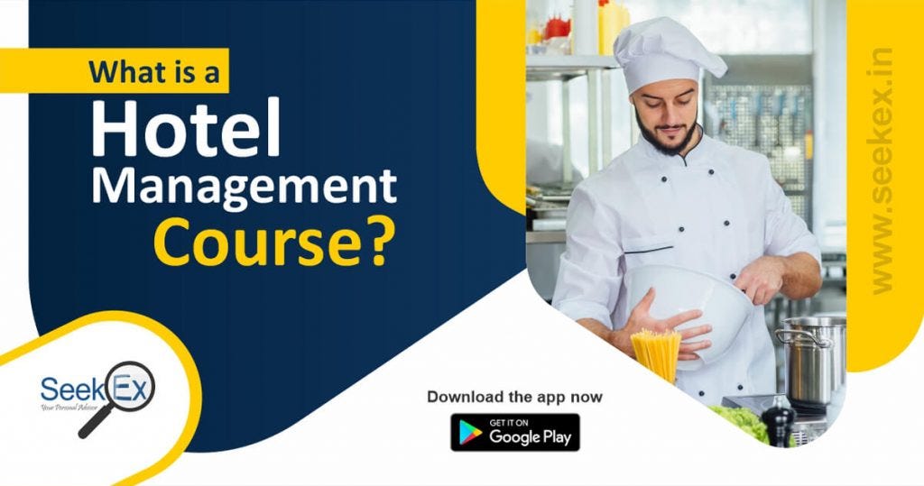 Complete List of Hotel management courses after 12th (2022