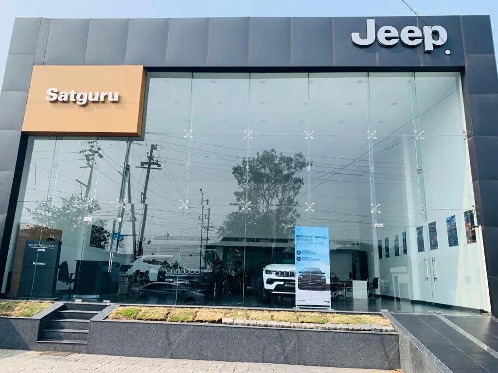 Jeep Showroom near me in indore satguru jeep Medium