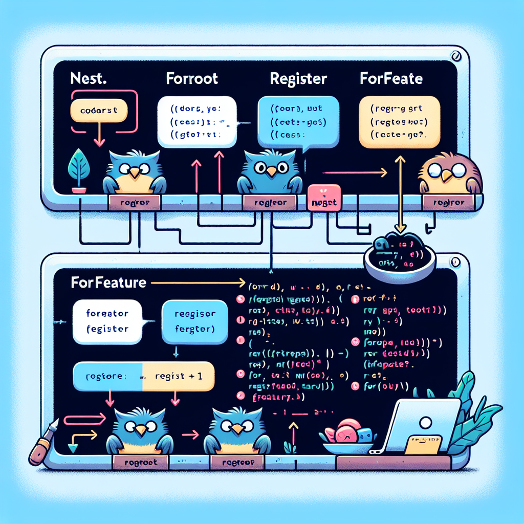 Nest.js What is the difference forRoot?register?forFeature? | by hcx ...
