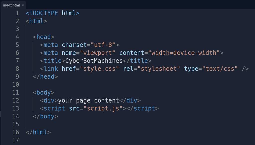 Web pages have two sections: a HEAD and a BODY. | by CyberBotMachines ...