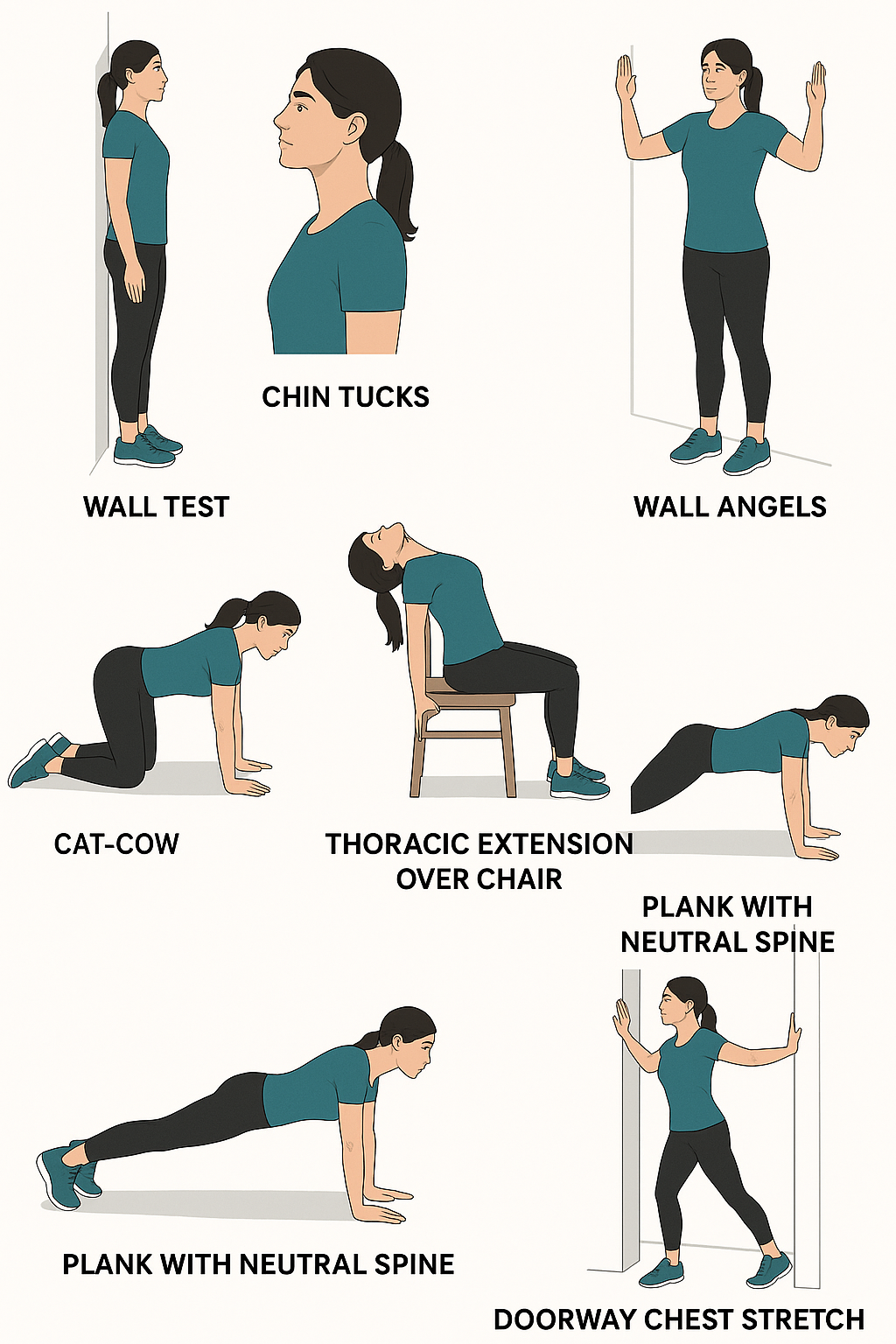 Beginner’s Guide to Posture Correction: 7 Simple Exercises You Can Do at Home