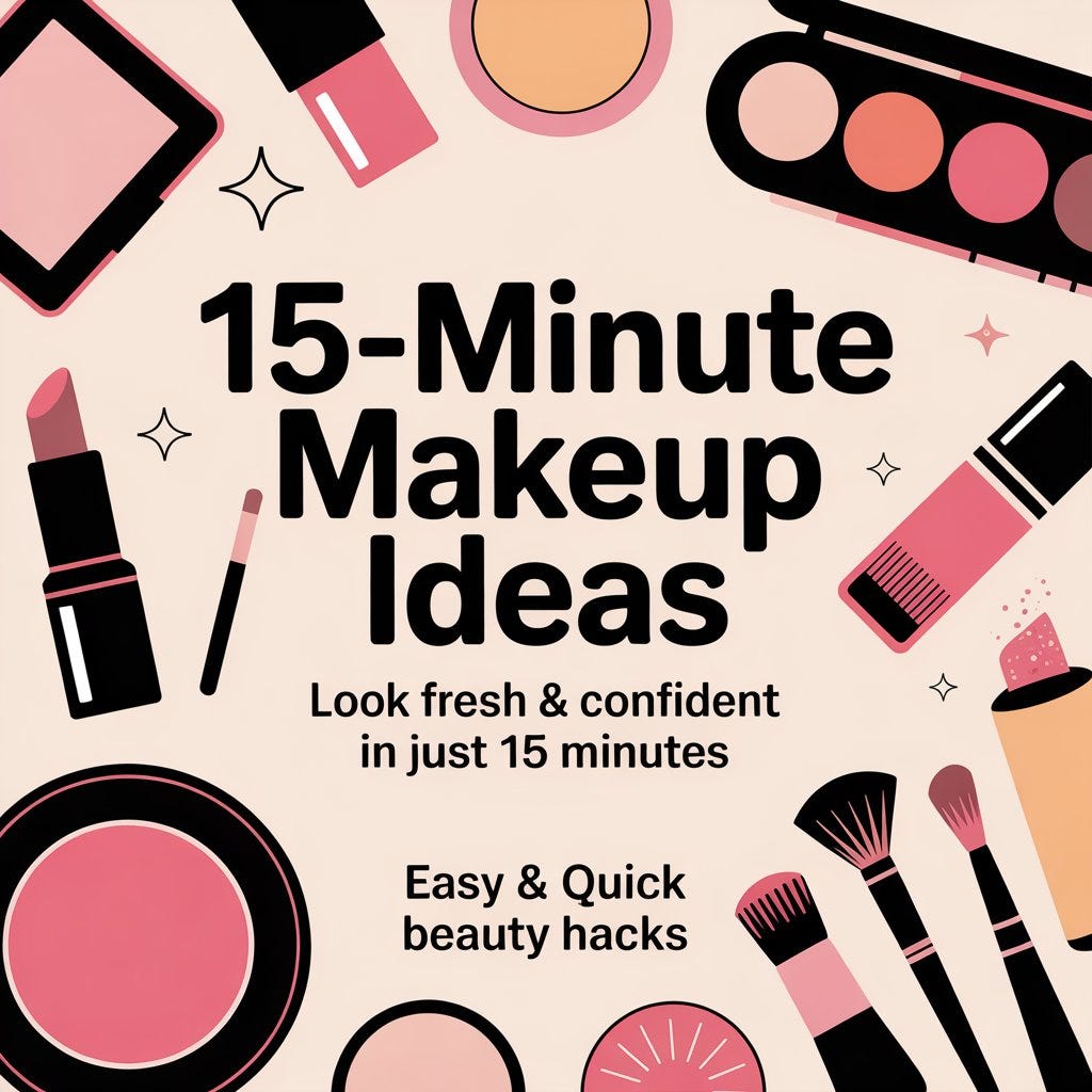 The Perfect 15-Minute Makeup Routine for Busy Mornings | Quick Everyday Makeup Guide
