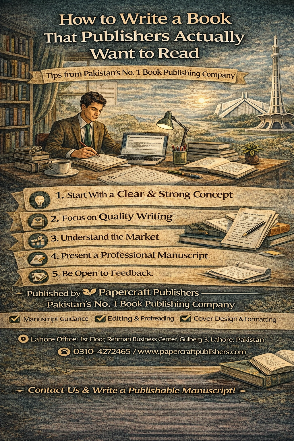 How to Write a Book That Publishers Actually Want to Read