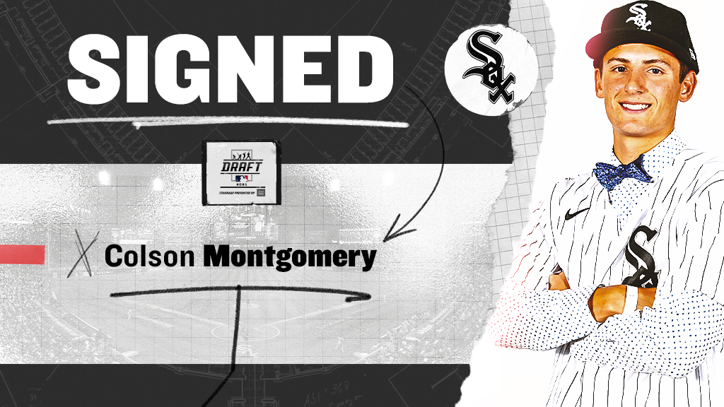 White Sox Sign FirstRound Pick Colson Montgomery by Chicago White