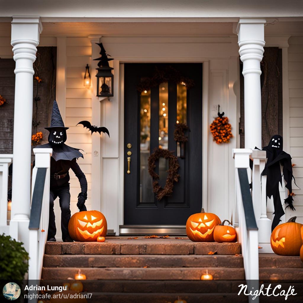 Boo-tiful Porches: Halloween Curb Appeal Decor | by Adrian Lungu | Jan ...