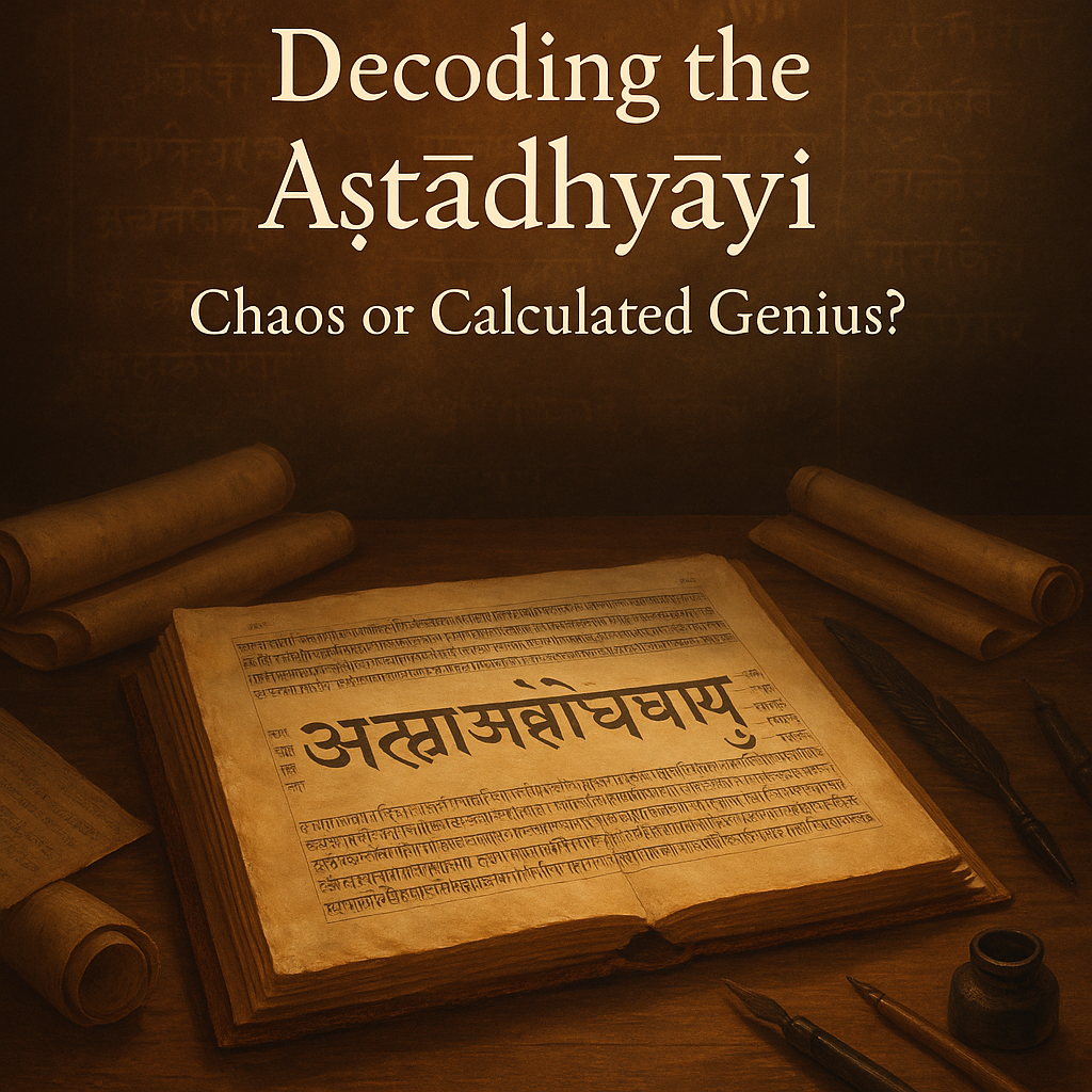 Decoding the Ashtadhyayi: Chaos or Calculated Genius? | by Caitanya ...