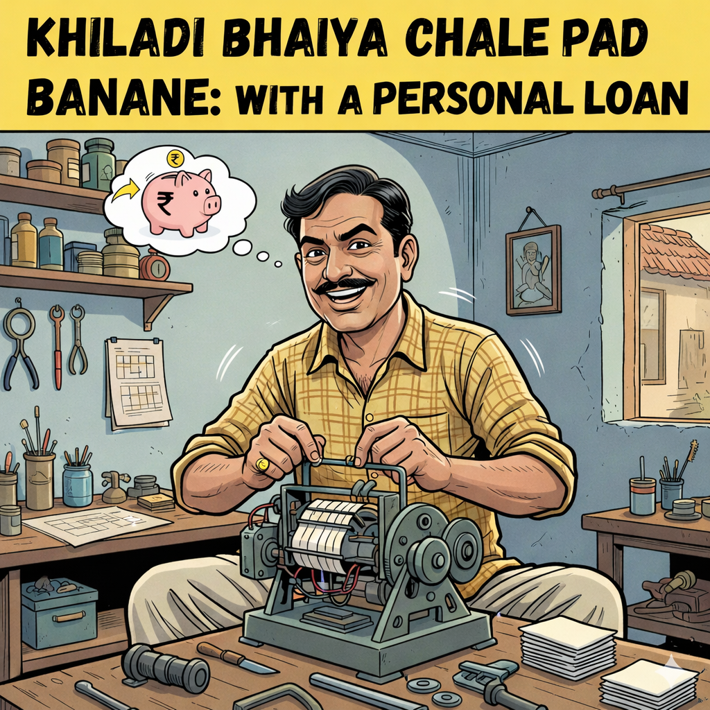 Khiladi Bhaiya Chale Pad Banane: With a Personal Loan?