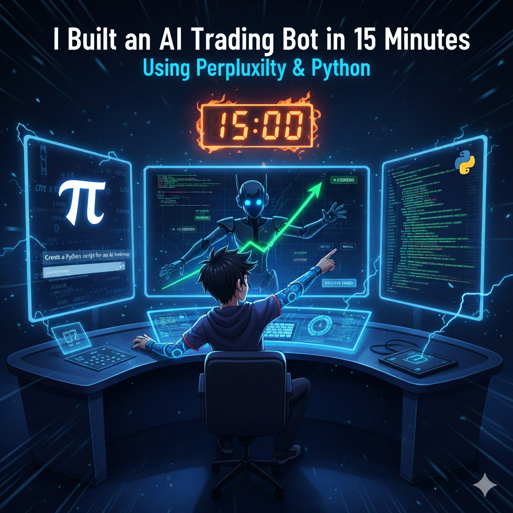 I Built an AI Trading Bot in 15 Minutes Using Perplexity & Python (Here ...