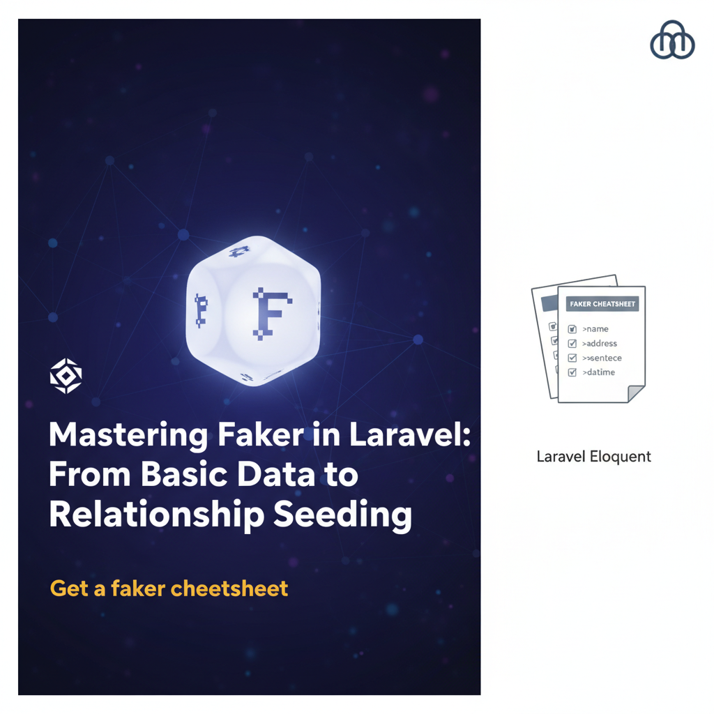 🎲 Mastering Faker in Laravel: From Basic Data to Relationship Seeding (Get a faker cheatsheet)