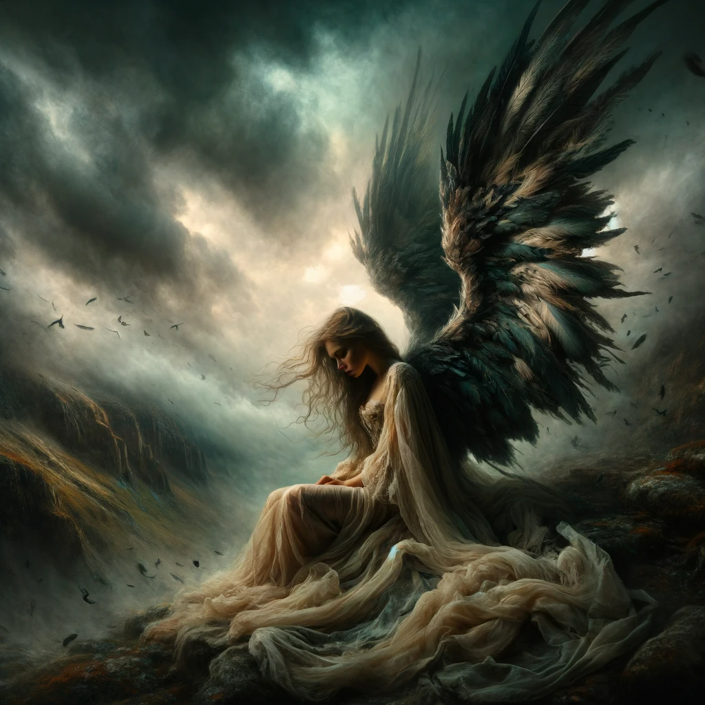 Are We Fallen Angels Fallen Angel Art Created By Author By 