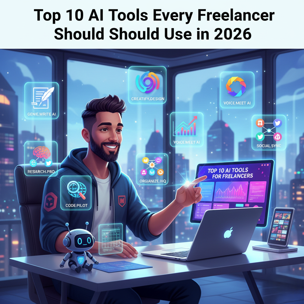 Top 10 AI Tools Every Freelancer Should Use in 2026 | by Mubashir ...