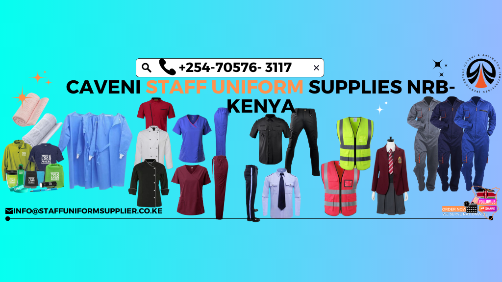 Corporate Uniforms Kenya Staff Uniform Supplier by Caveni Staff