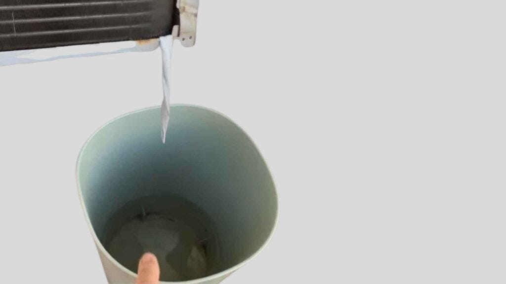 Window AC Unit Leaking Water/The Window AC unit is leaking water GET