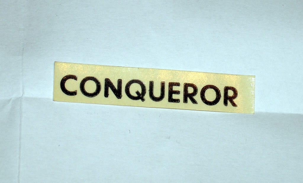 Conqueror. Life is like a big merrygoround… by Kingsley Silas
