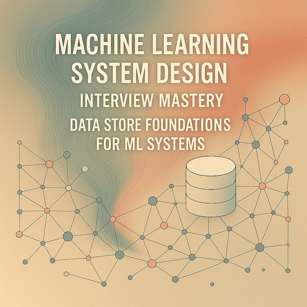 Machine Learning System Design Mastery: Data Store Foundations | by ...