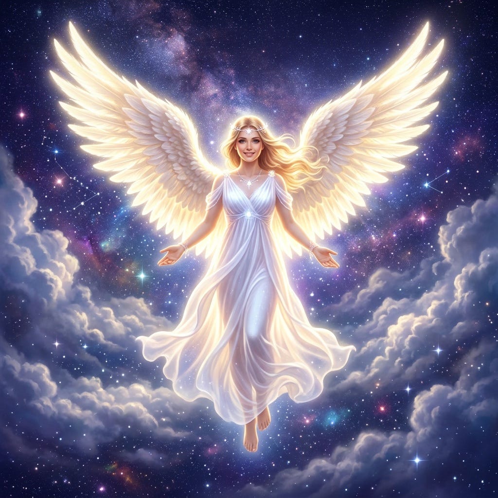 Angelic presences on Earth are benign. They don’t have weight issues, for they are ethereal. They do, however, listen in to anyone’s concerns, and they can help you. Photo Public Domain
