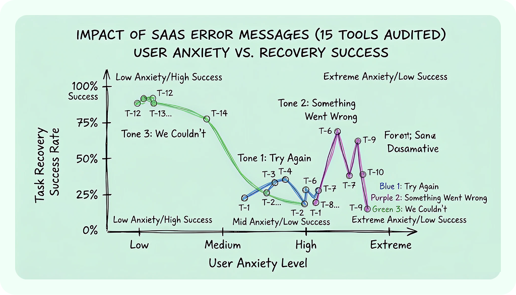 “Try again” vs. "we couldn't": the way to write better error messages so users don't close their tab