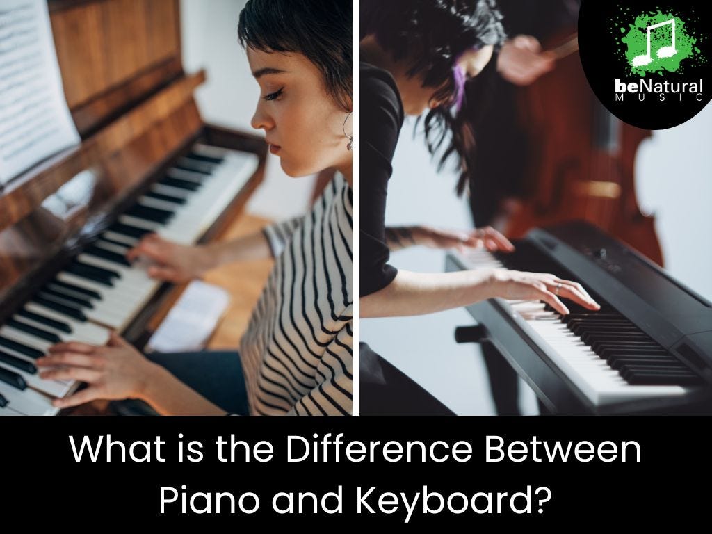 What is the Difference Between a Piano and Keyboard? Everything You Need to Know by Be Natural