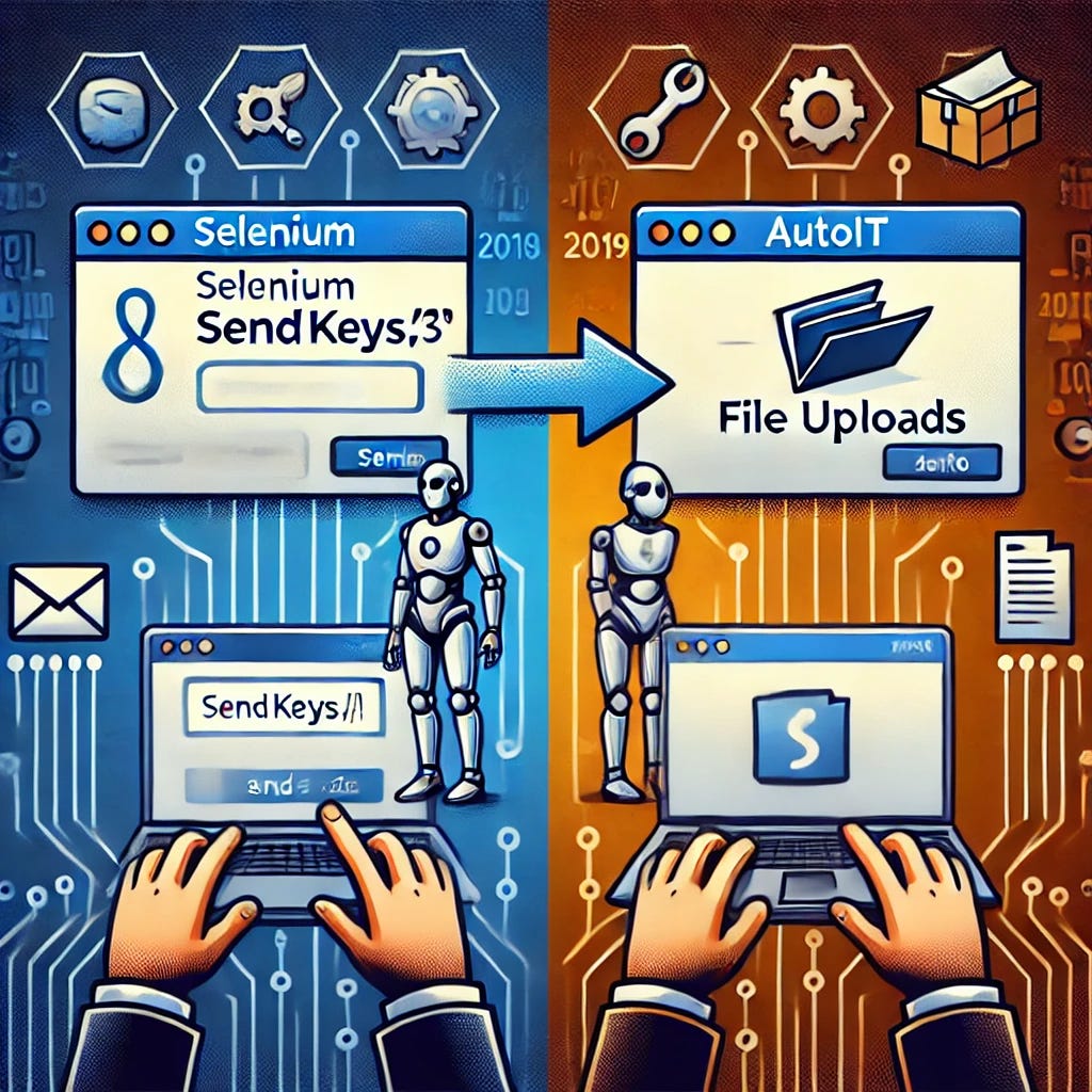 AutoIT vs Selenium for File Uploads