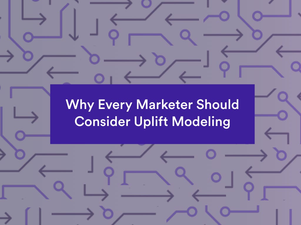 Why Every Marketer Should Consider Uplift Modeling | by Michael Firn ...
