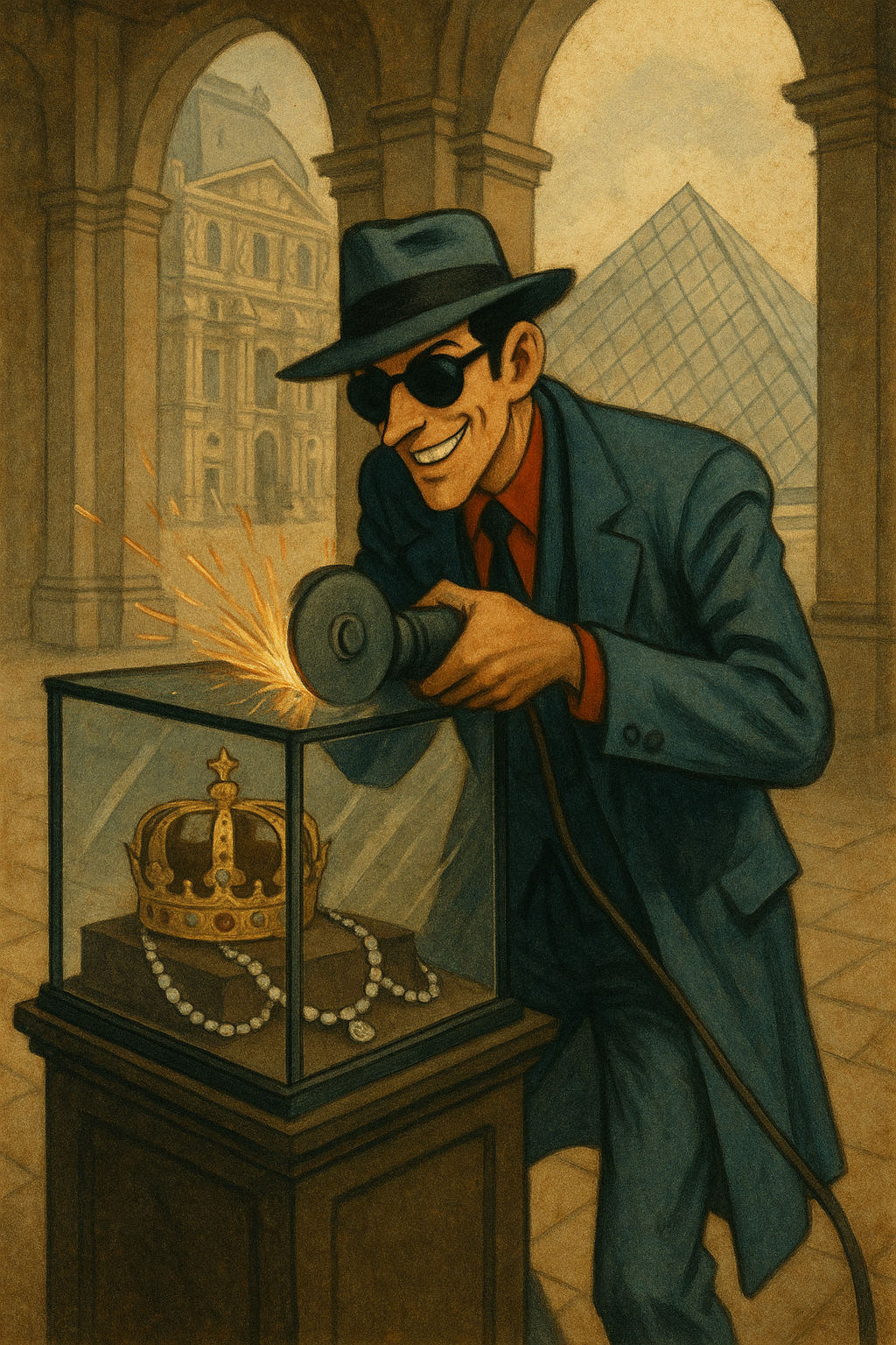 Robbery at the Louvre