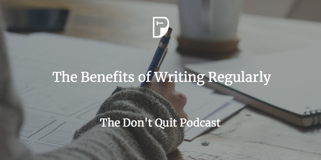The Benefits of Writing Regularly | by TyypoPrints | Medium