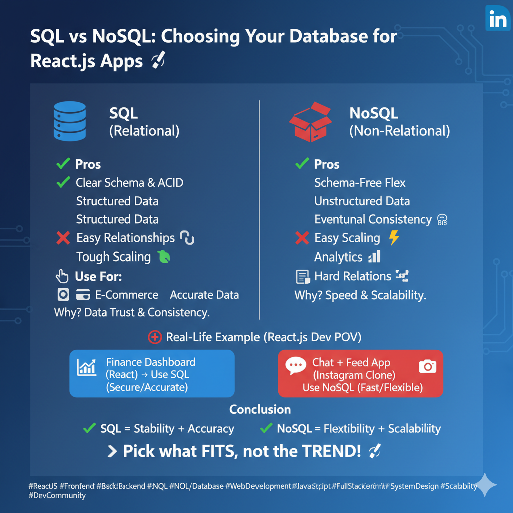 🔥 SQL vs NoSQL: Which Database to Pick? 🚀 | by Yashraj_K | Sep, 2025 ...