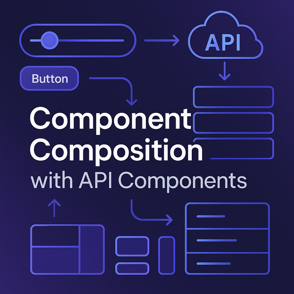 Title: Component Composition with API Components in Modern Web ...