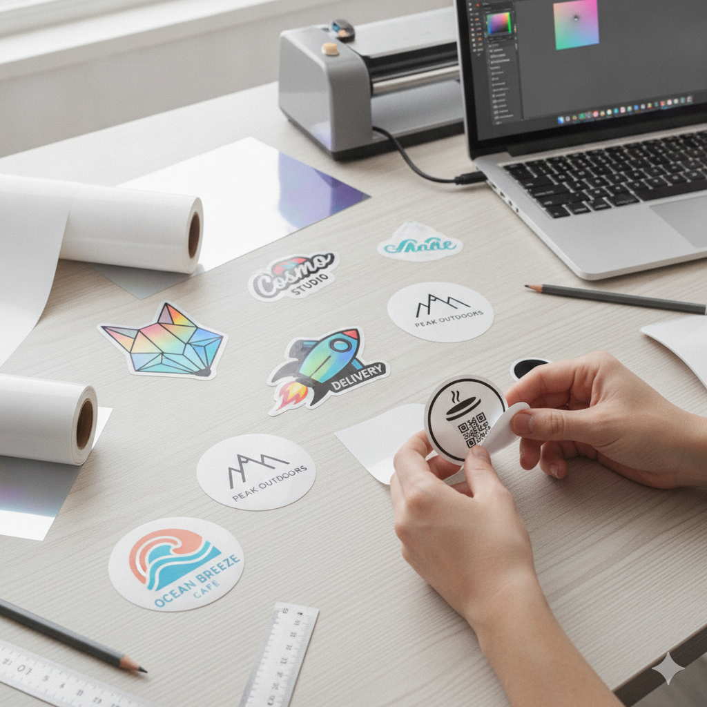 High-Quality Vinyl Sticker Designing: A Practical Guide for Better Branding