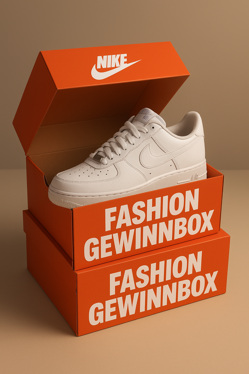 Nike Air Force 1 Lows mit Fashion-Gewinnboxen auspacken