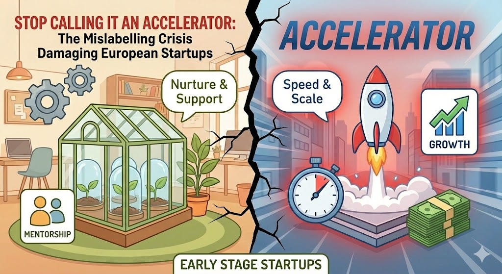 Stop Calling It an Accelerator. The Mislabelling Crisis Damaging… | by ...