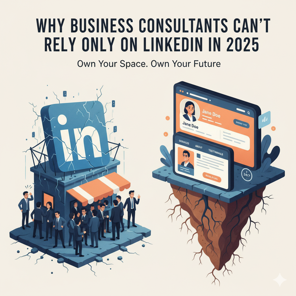 Why Business Consultants Can’t Rely Only on LinkedIn in 2025