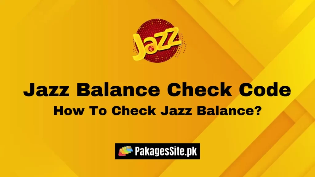 Jazz balance check code in 2022 packagescorner medium