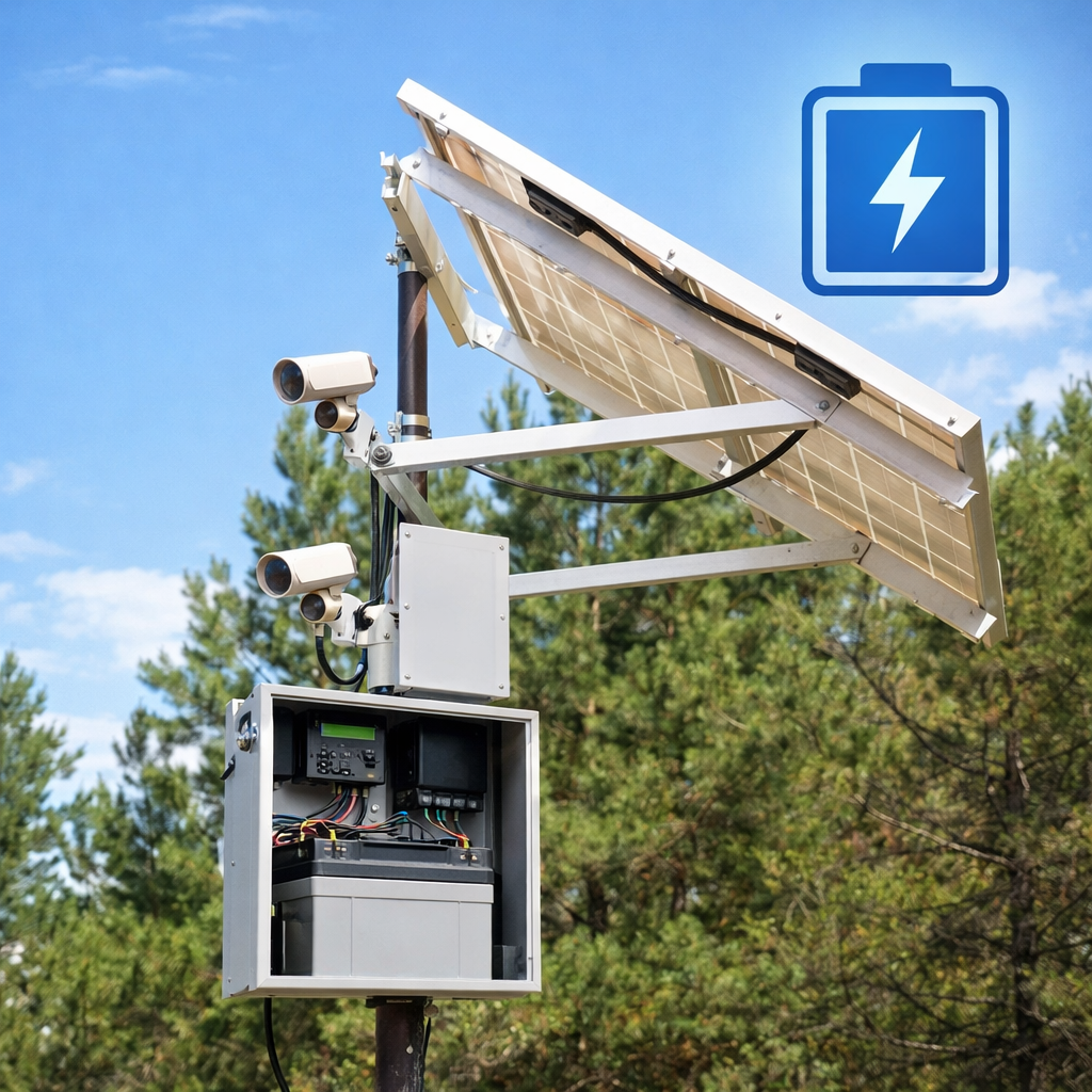 Battery Backup Power Systems for Security Cameras: Never Lose Protection When Power Fails