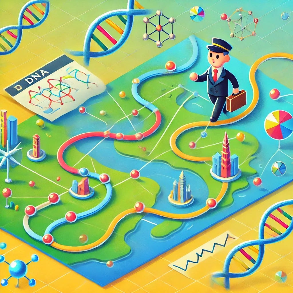 Solving the Travelling Salesman Problem Using a Genetic Algorithm | by ...