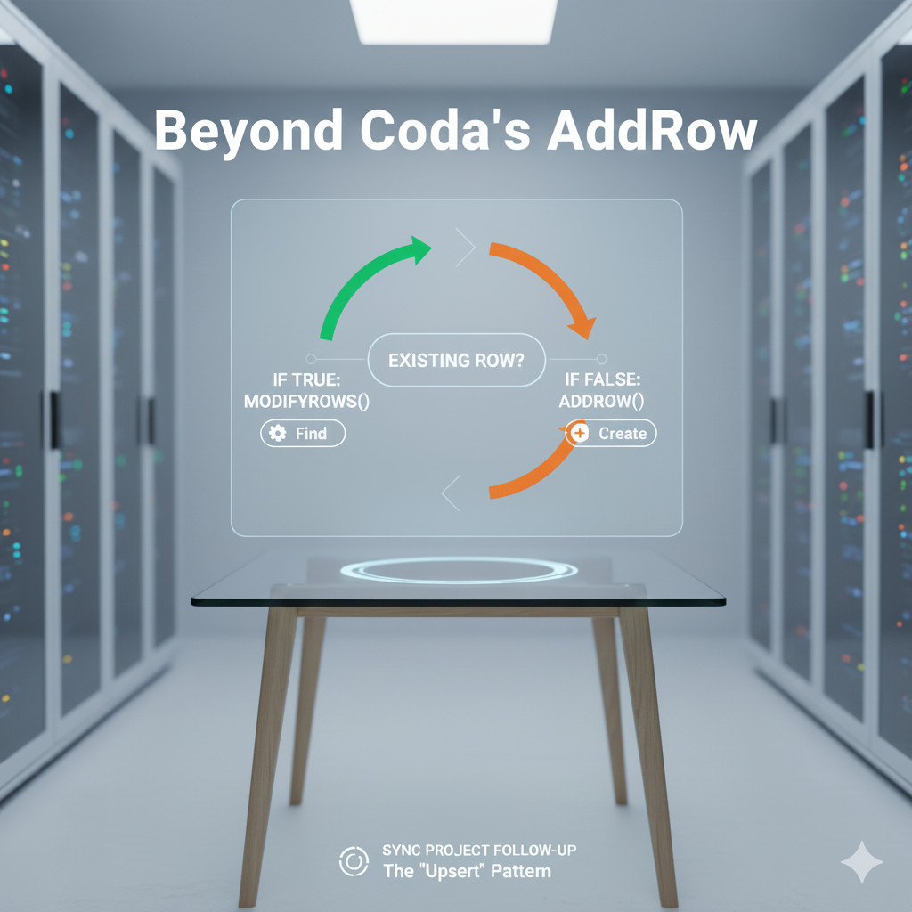 Beyond Coda’s AddRow