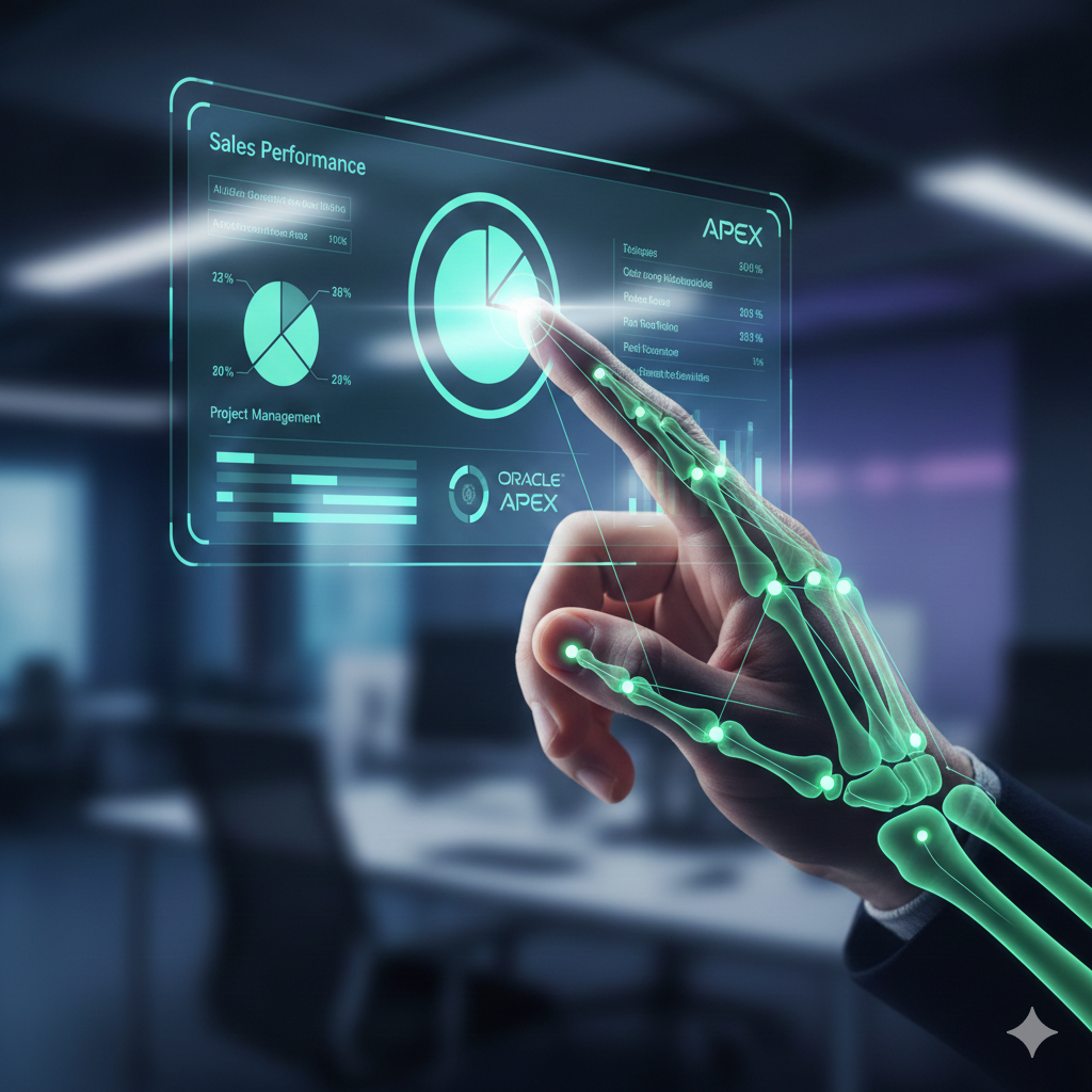 Bringing the Future to Oracle APEX: Hand Gesture Control Interface
