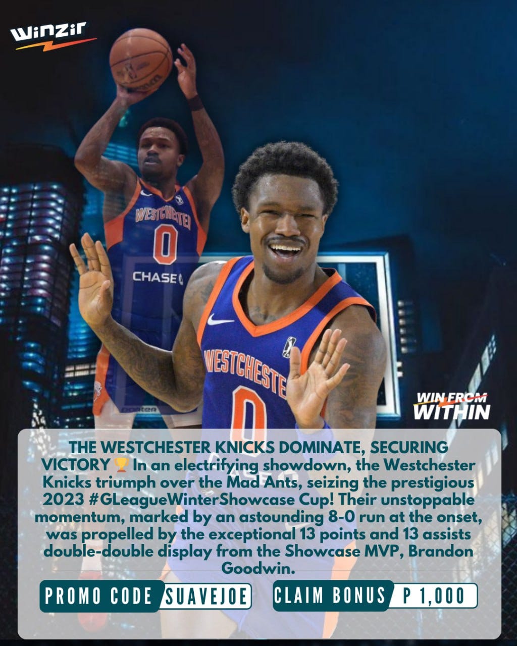 Westchester Knicks Claim #GLeagueWinterShowcase Cup in Dominant Fashion, by Sports News PH