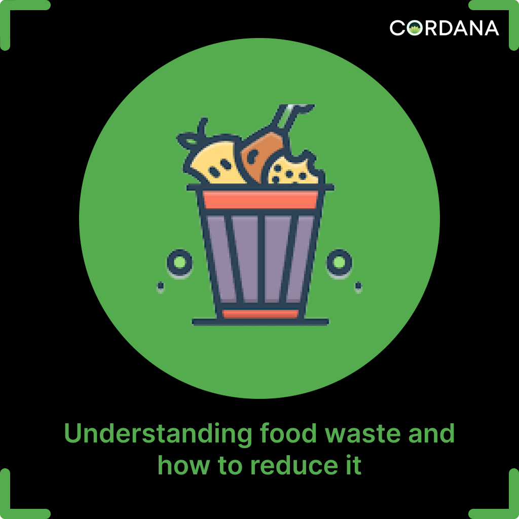 Understanding food waste and how to reduce it by Cordana ecosystem