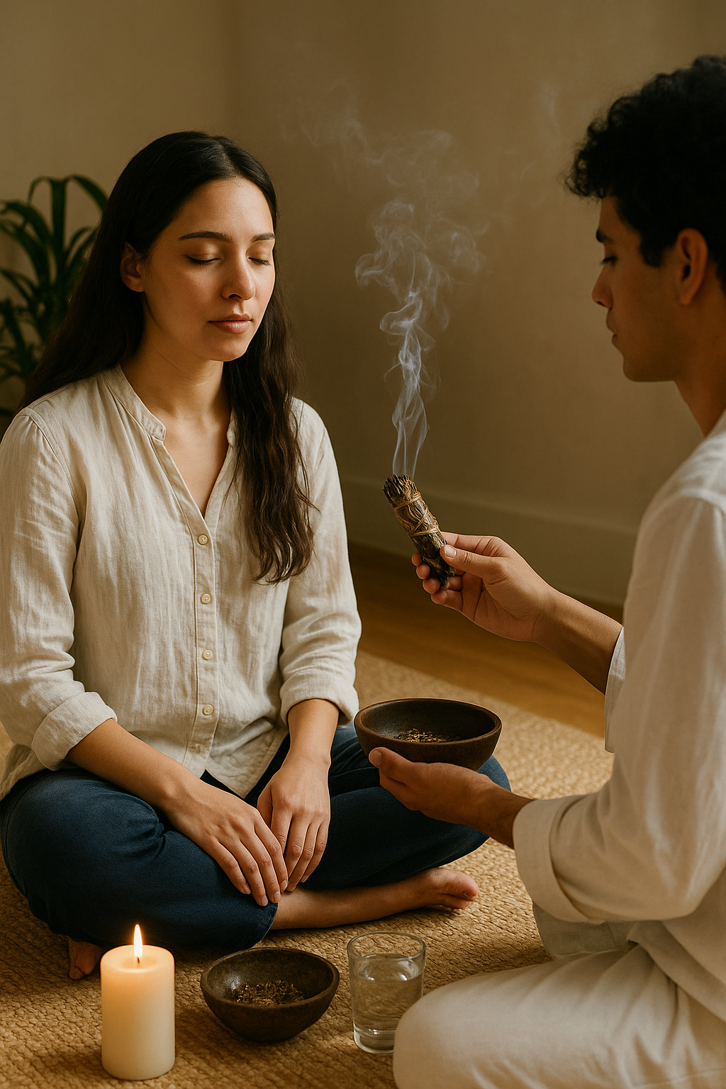 ¿Qué sucede durante una sesión de limpieza espiritual?