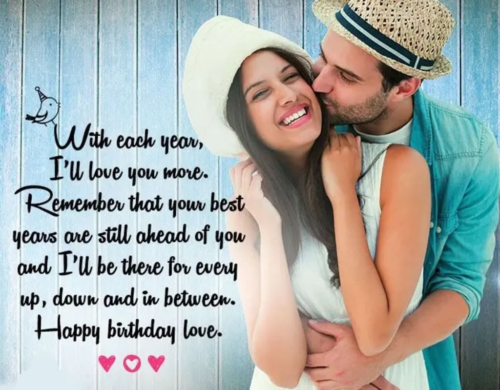 Top 50+ Heart Touching and Funny Birthday Wishes For Wife by