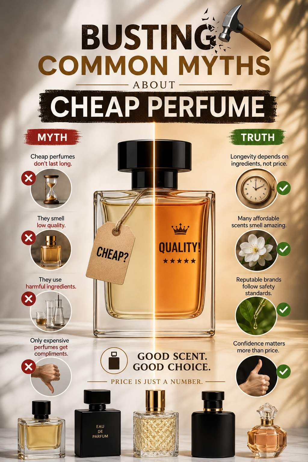 Busting Common Myths About Cheap Perfume