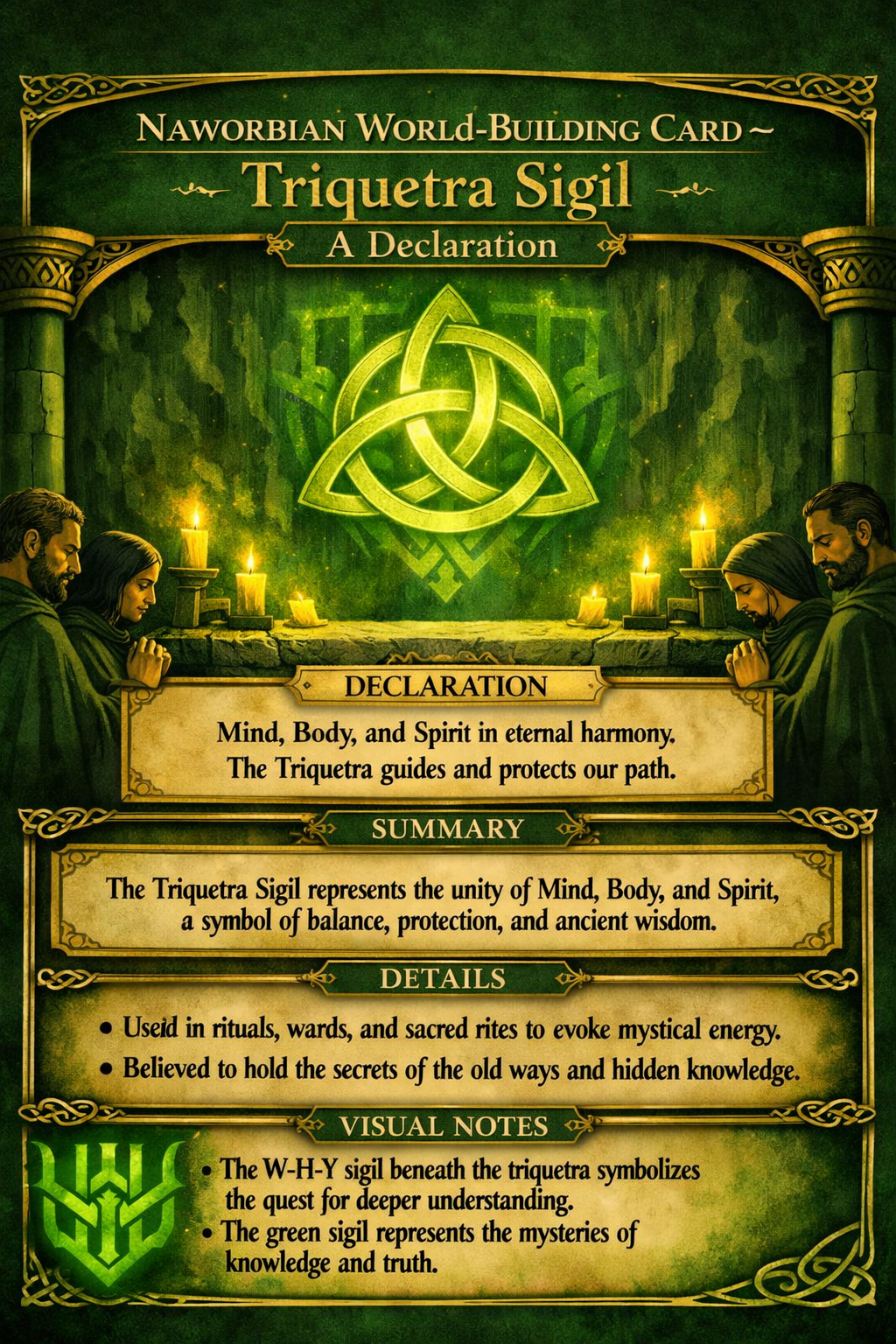 The Triquetra and The Trinity: Sacred Geometry In The World of Naworbe