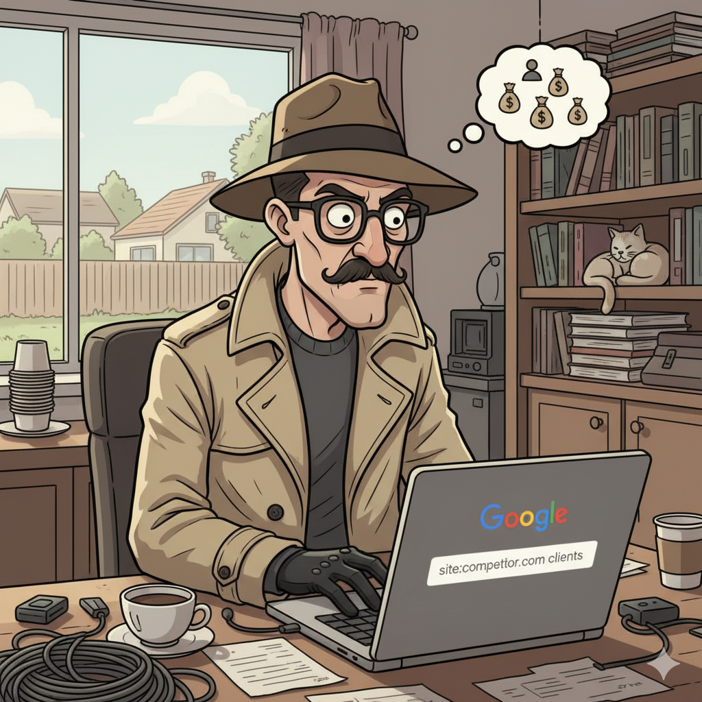 Find Your Competitor's Clients Using Google (Legally)