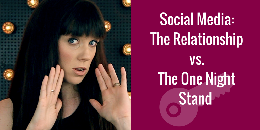 Social Media: The Relationship vs. The One Night Stand. | by Sarah